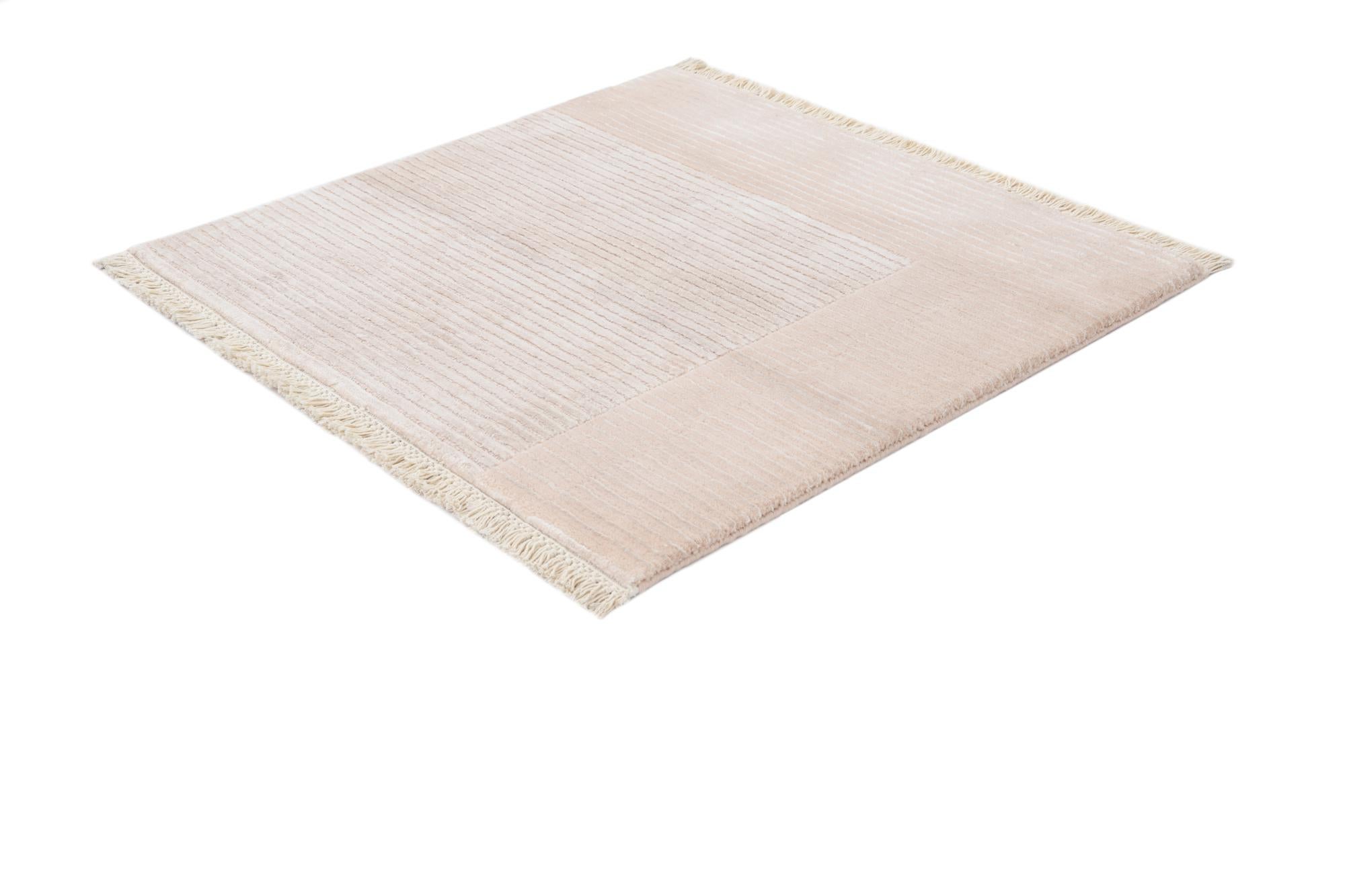 2' 6 x 2' 6 Hand Knotted Darya Wool Square Rug