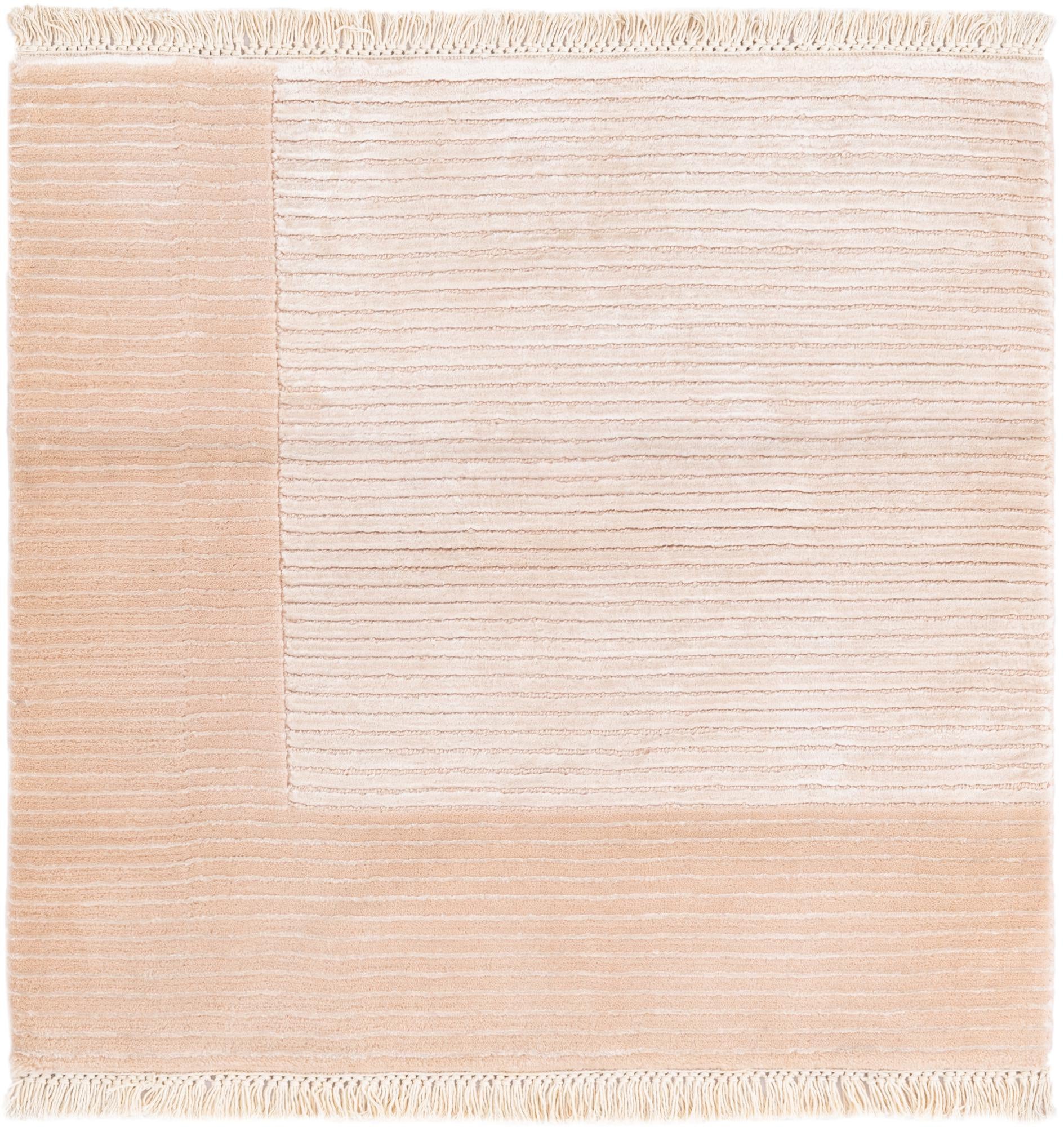 2' 6 x 2' 6 Hand Knotted Darya Wool Square Rug