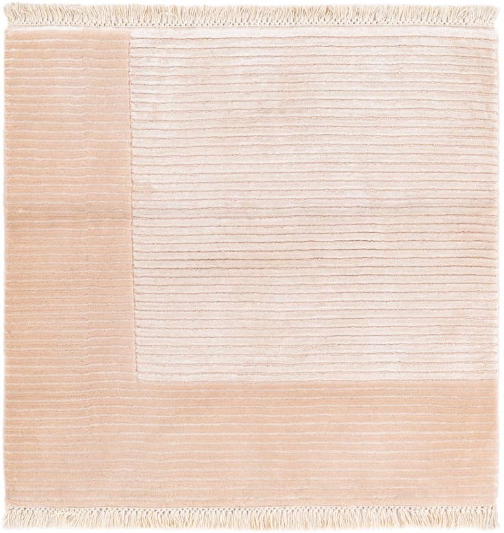 Detail image of 2' 6 x 2' 6 Hand Knotted Darya Wool Square Rug