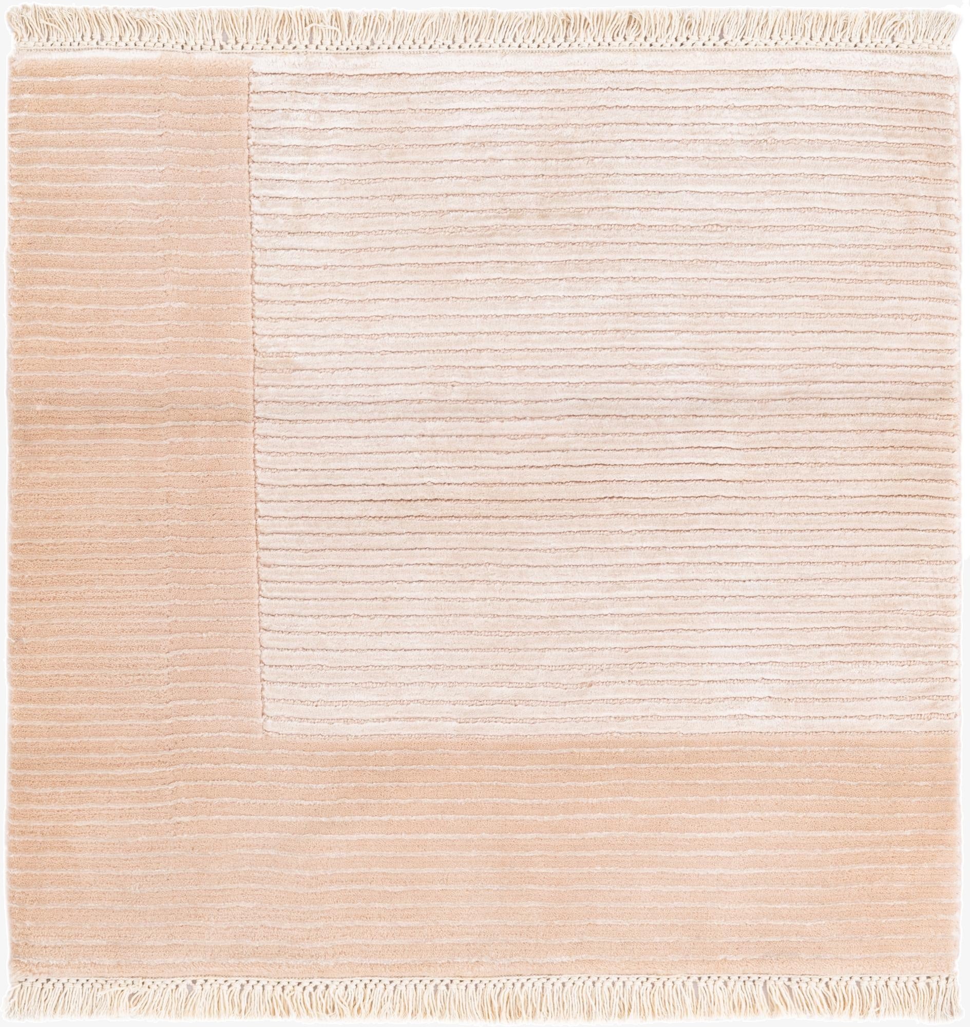 2' 6 x 2' 6  Hand Knotted Darya Wool Square Rug