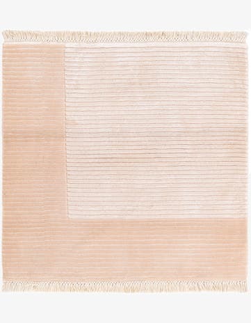 2' 6 x 2' 6 Hand Knotted Darya Wool Square Rug