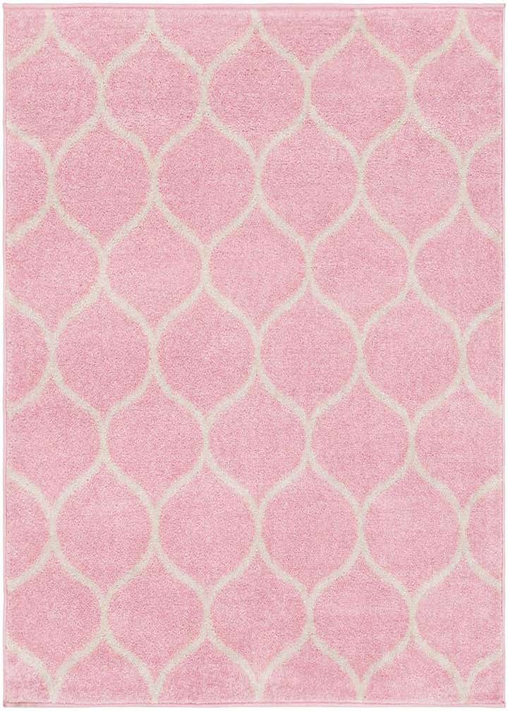 3' x 3' Lattice Frieze Square Rug