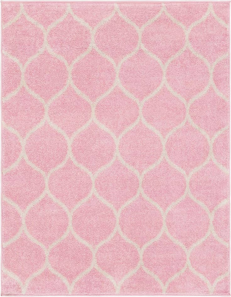 Detail image of 7' x 7' Lattice Frieze Square Rug