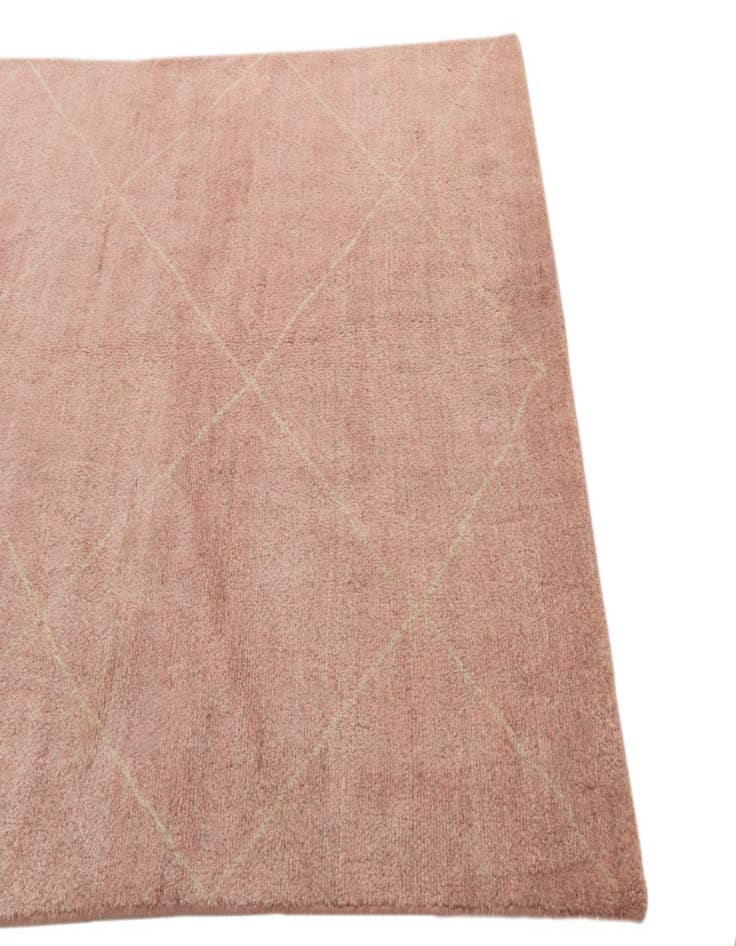 Detail image of 5' 6 x 6' 7  Hand Knotted Moroccan Wool Square Rug