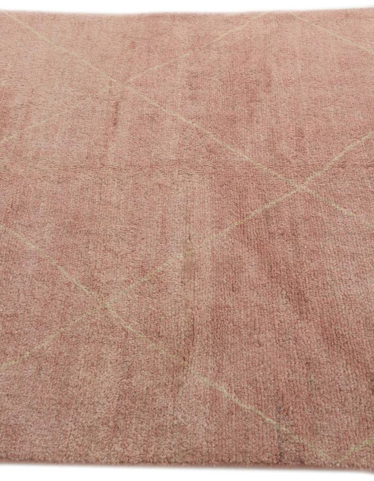 Detail image of 5' 6 x 6' 7  Hand Knotted Moroccan Wool Square Rug