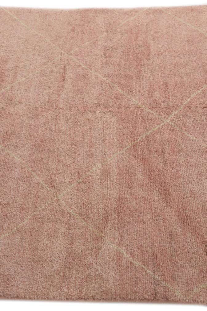 5' 6 x 6' 7 Hand Knotted Moroccan Wool Square Rug