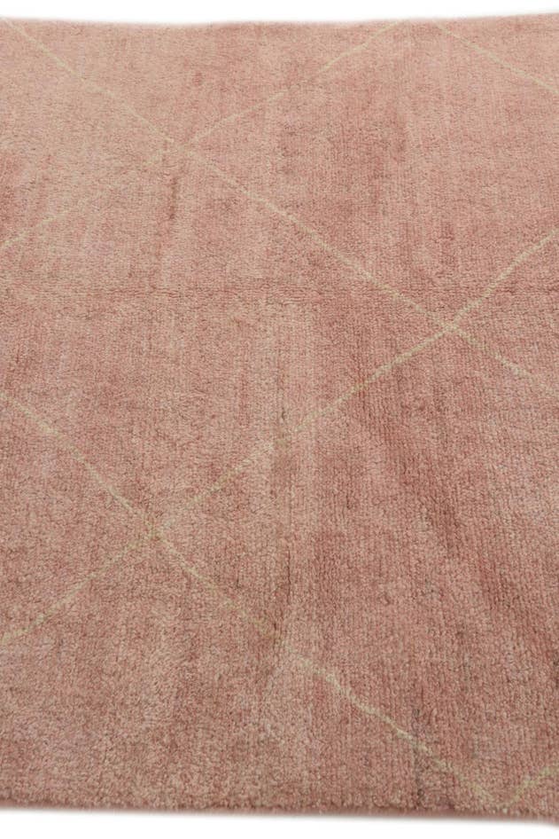 Detail image of 5' 6 x 6' 7 Hand Knotted Moroccan Wool Square Rug