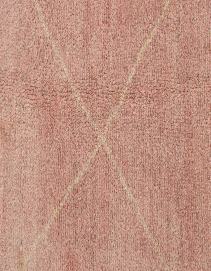 Detail image of 5' 6 x 6' 7  Hand Knotted Moroccan Wool Square Rug