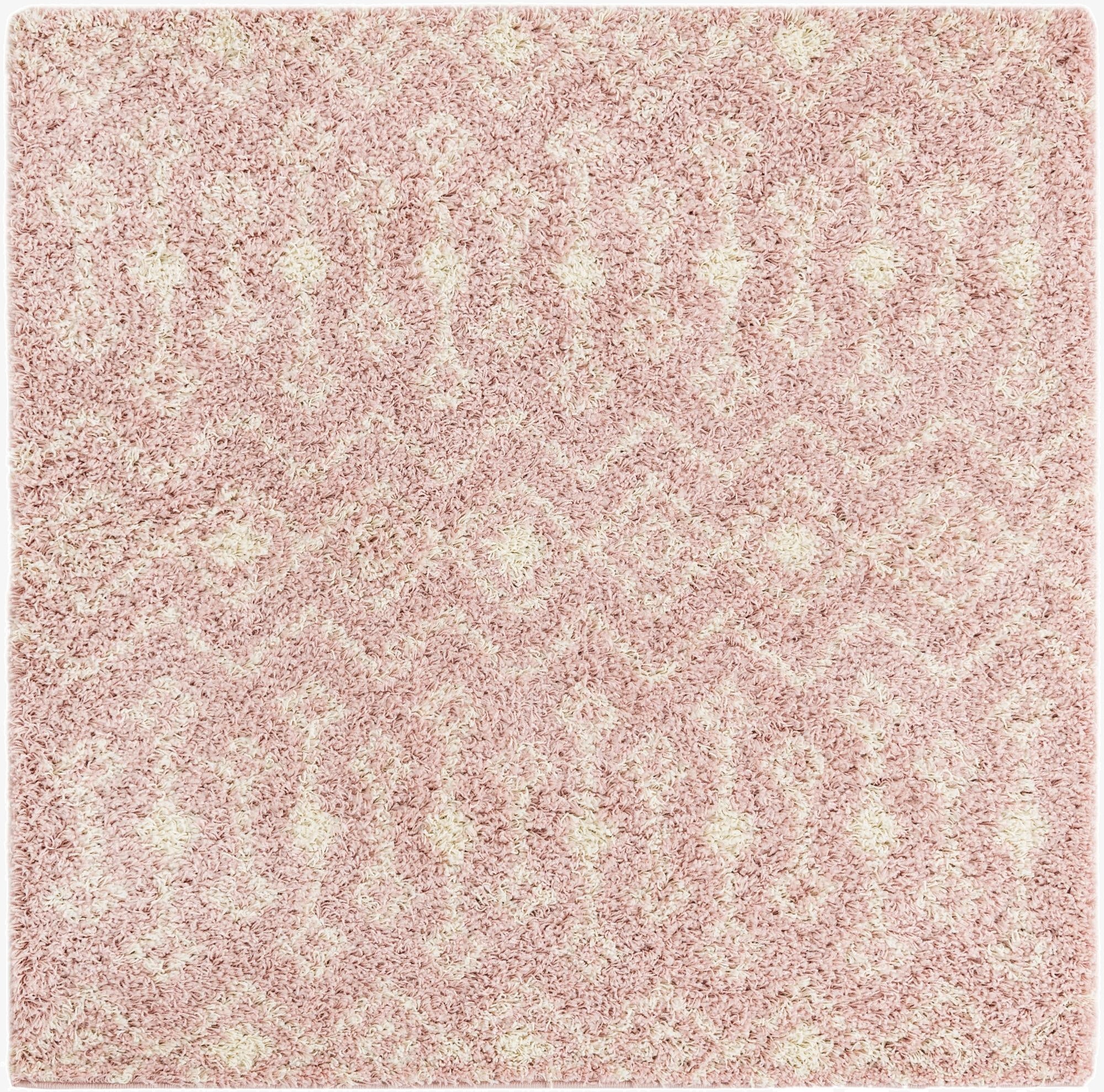 Primary image 5' 3 x 5' 3 Moroccan Trellis Shag Square Rug