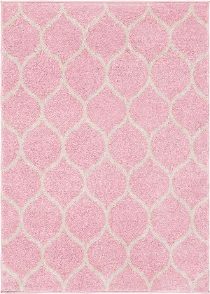 4' x 4' Trellis Frieze Square Rug