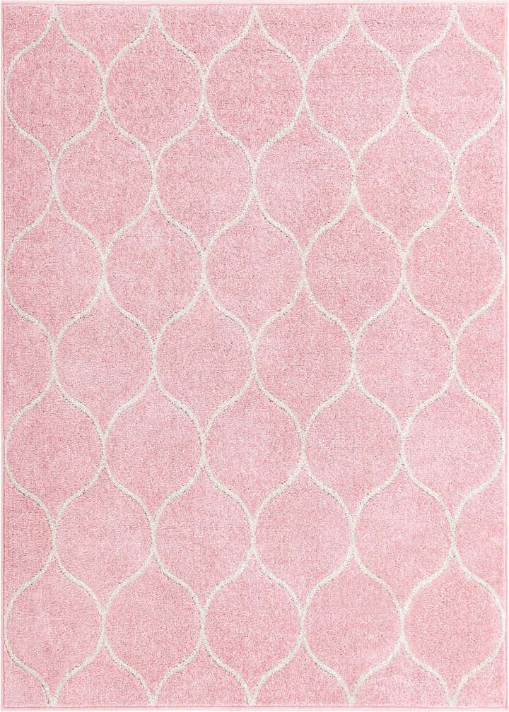 5' 3 x 5' 3 Trellis Frieze Square Rug