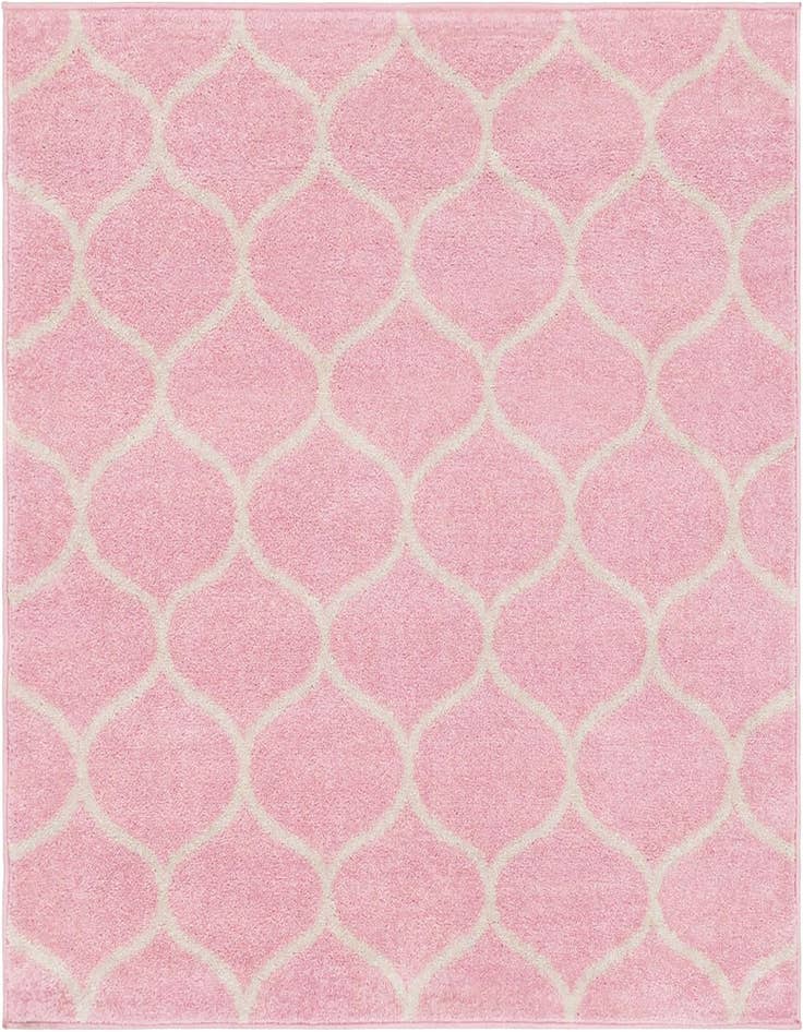 Detail image of 6' x 6' Trellis Frieze Square Rug