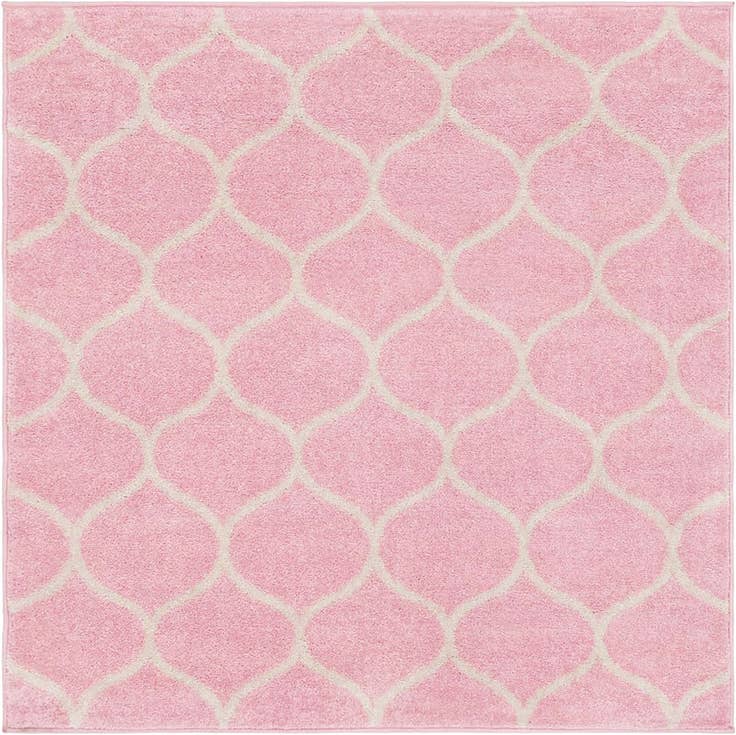 Detail image of 7' x 7' Trellis Frieze Square Rug