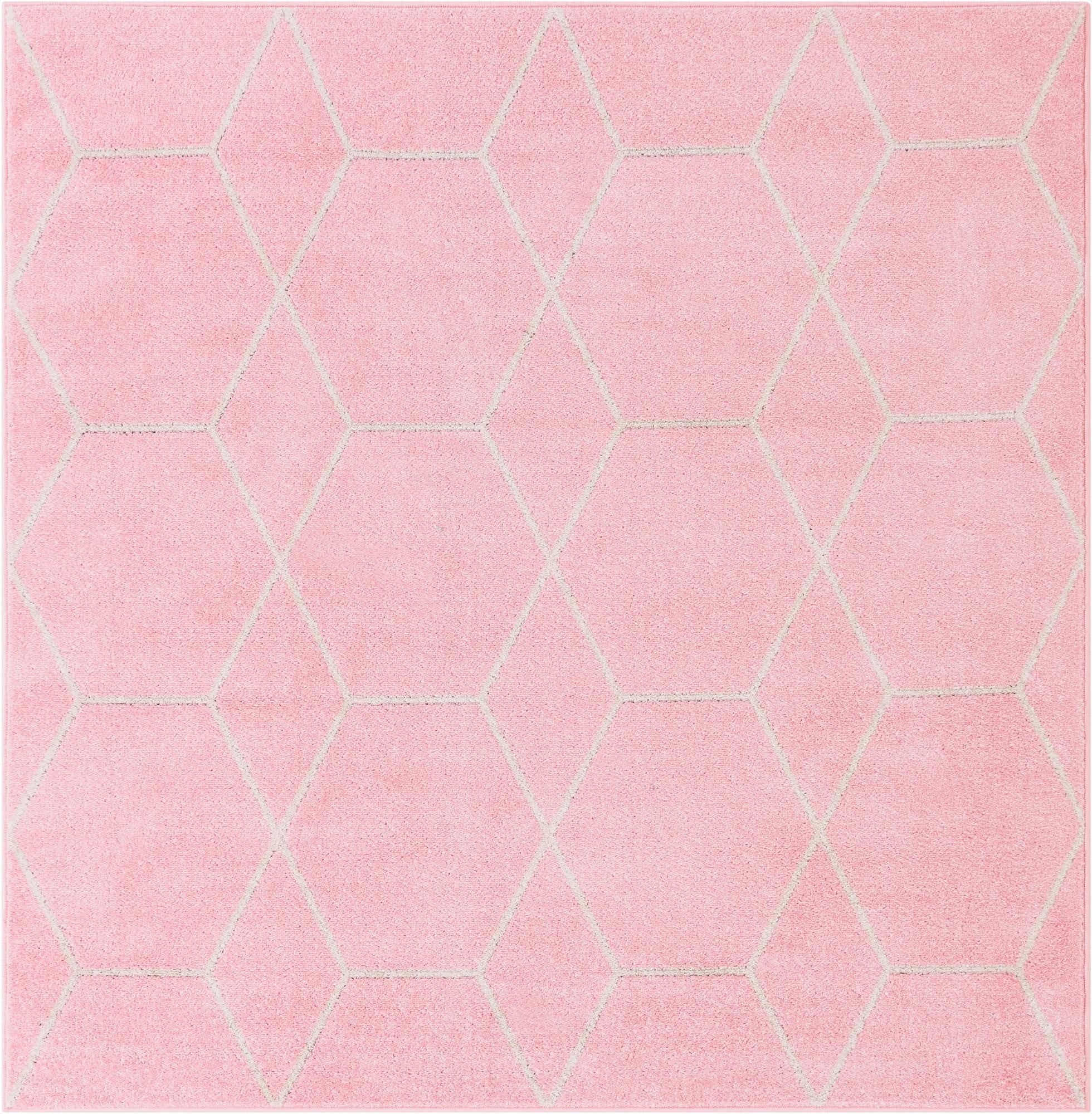 Primary image 6' x 6' Trellis Frieze Square Rug