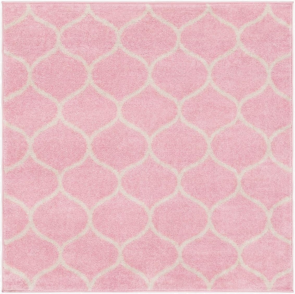 Primary image 3' x 3' Trellis Frieze Square Rug