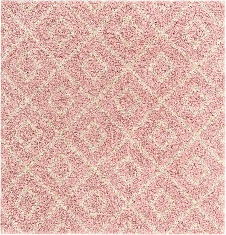 5' 3 x 5' 3 Trellis Shag Square Rug
