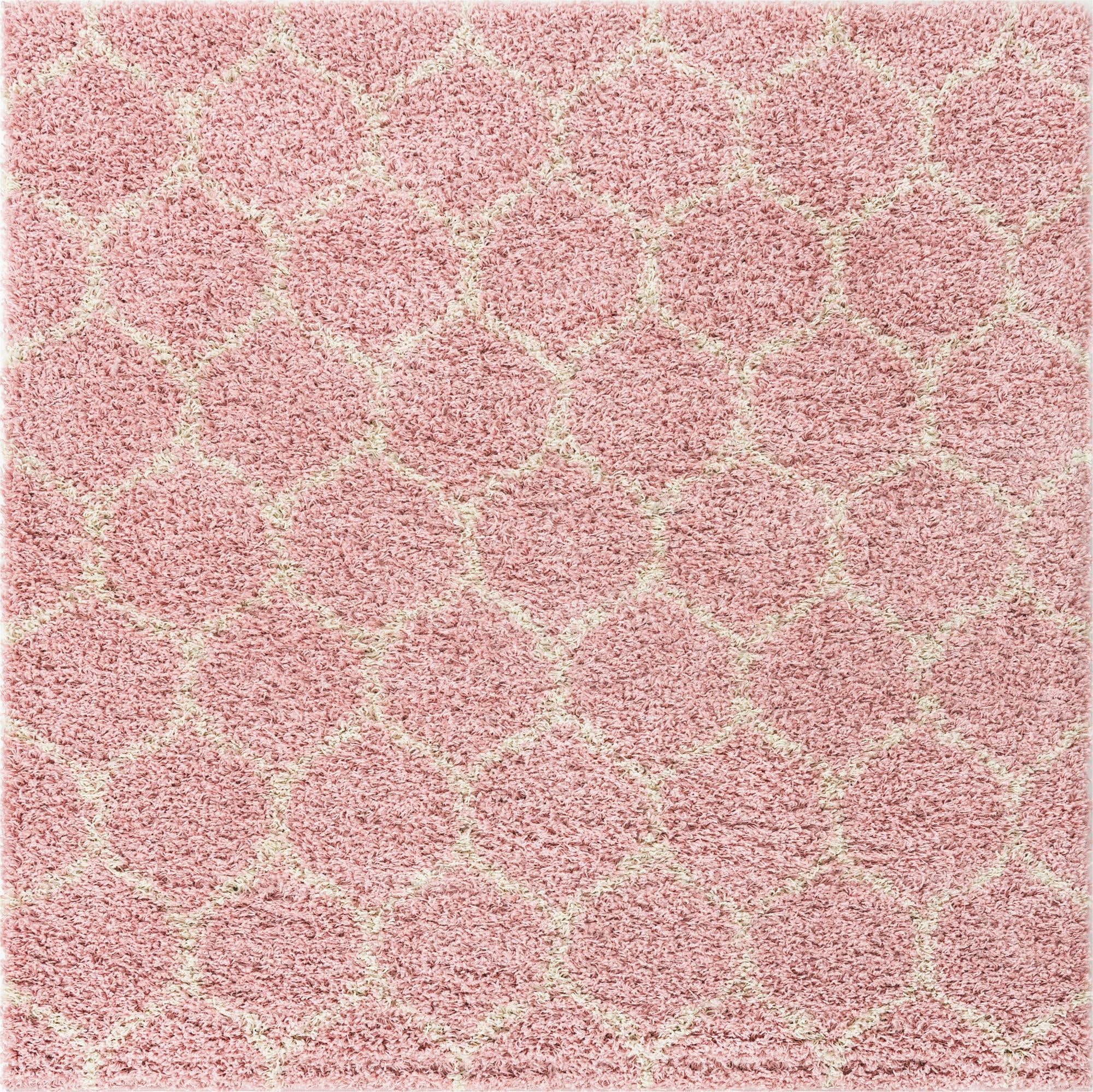 6' x 6' Trellis Shag Square Rug