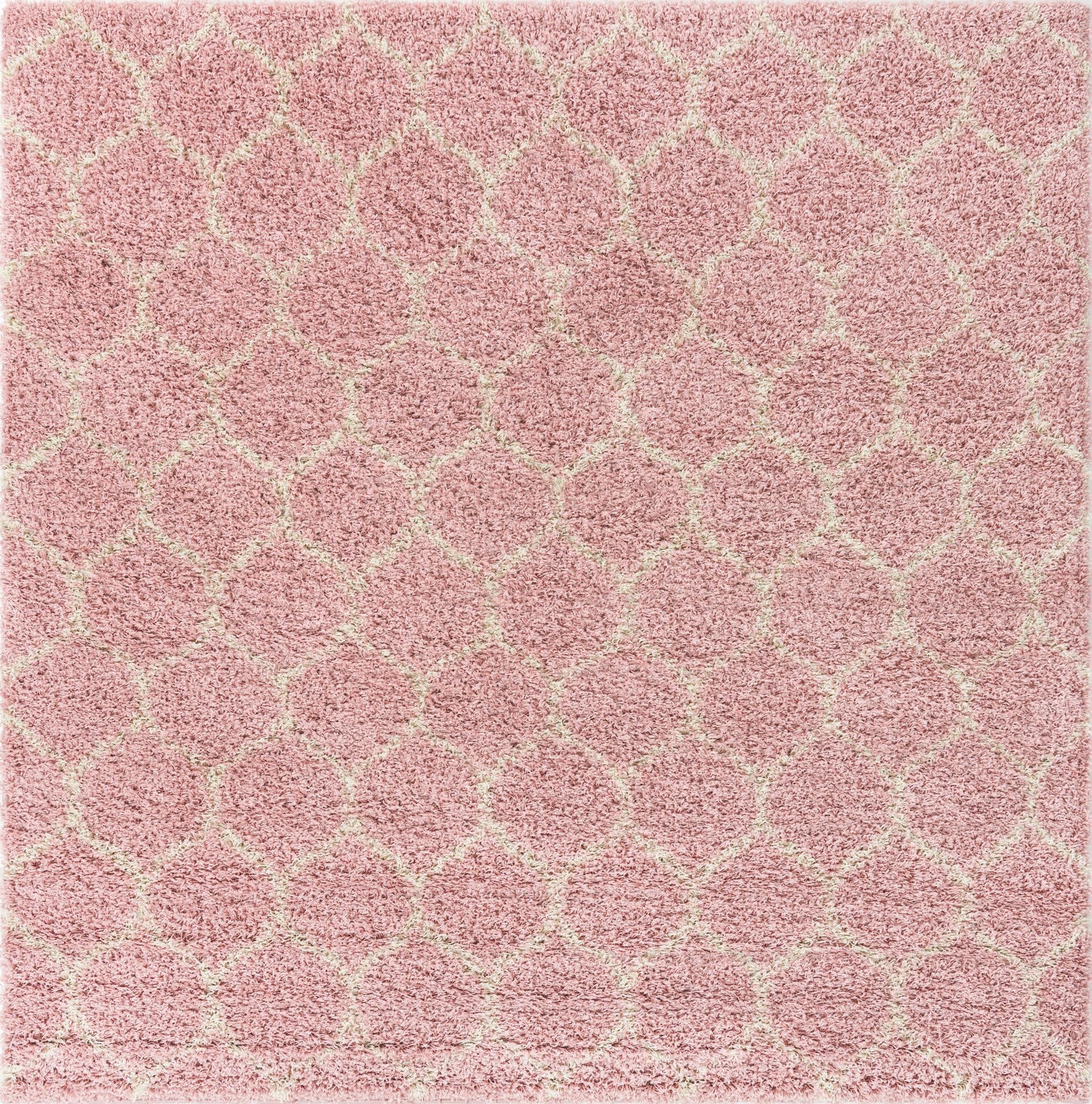 Primary image 7' 10 x 7' 10 Trellis Shag Square Rug