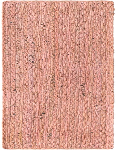 Detail image of 1' 2 x 6' 1  Hand Braided Jute Table Runner Rug