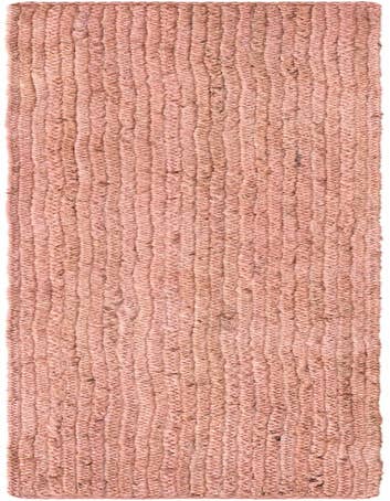 Detail image of 1' 2 x 8'  Hand Braided Jute Table Runner Rug