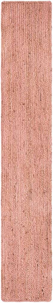 1' 2 x 8' Handmade Braided Jute Table Runner Rug