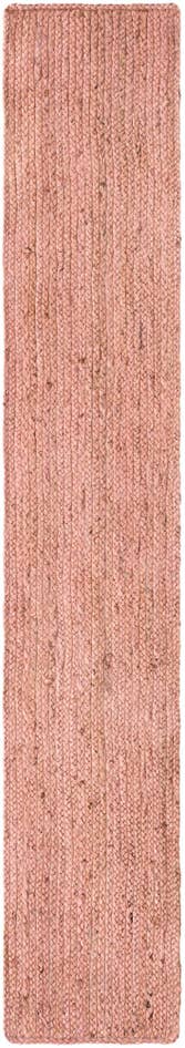 Detail image of 1' 2 x 8' Handmade Braided Jute Table Runner Rug