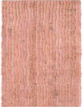 Detail image of 1' 2 x 10'  Hand Braided Jute Table Runner Rug