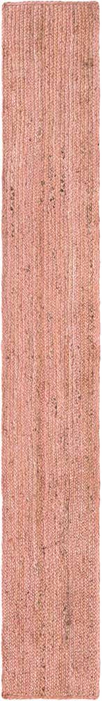 1' 2 x 10' Handmade Braided Jute Table Runner Rug