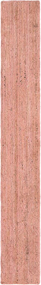Detail image of 1' 2 x 10' Handmade Braided Jute Table Runner Rug