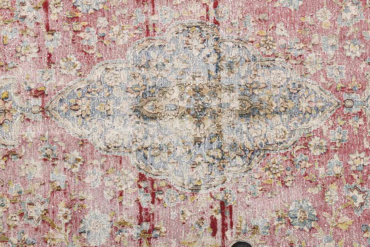 8' 7 x 11' 11 Hand Knotted Ultra Vintage Persian Wool Rug