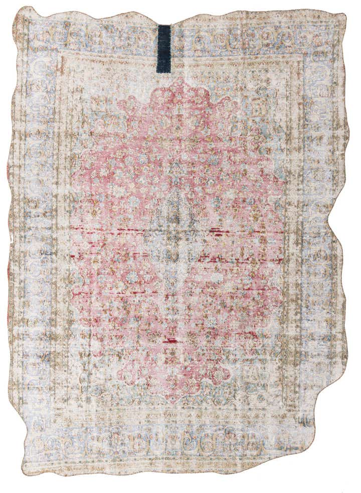 8' 7 x 11' 11 Hand Knotted Ultra Vintage Persian Wool Rug