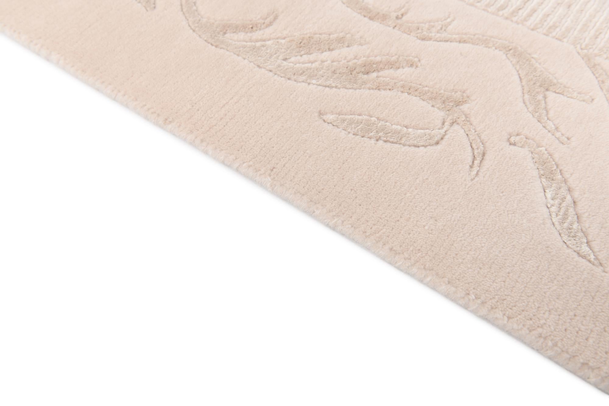 6' 8 x 9' 7 Hand Knotted Darya Wool Rug
