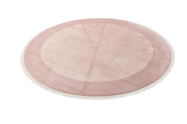 6' 8 x 6' 8 Hand Knotted Darya Wool Round Rug
