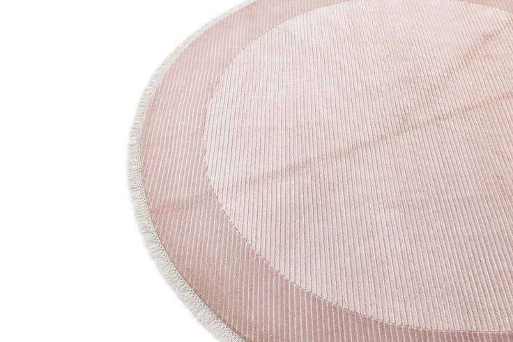 Detail image of 6' 8 x 6' 8 Hand Knotted Darya Wool Round Rug