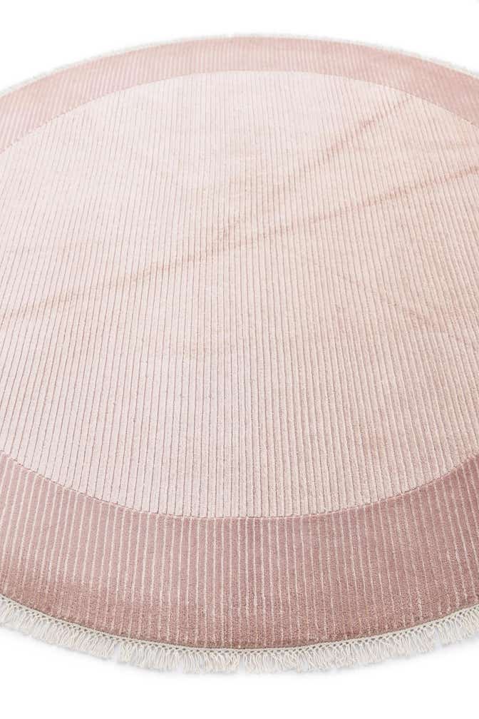 6' 8 x 6' 8 Hand Knotted Darya Wool Round Rug