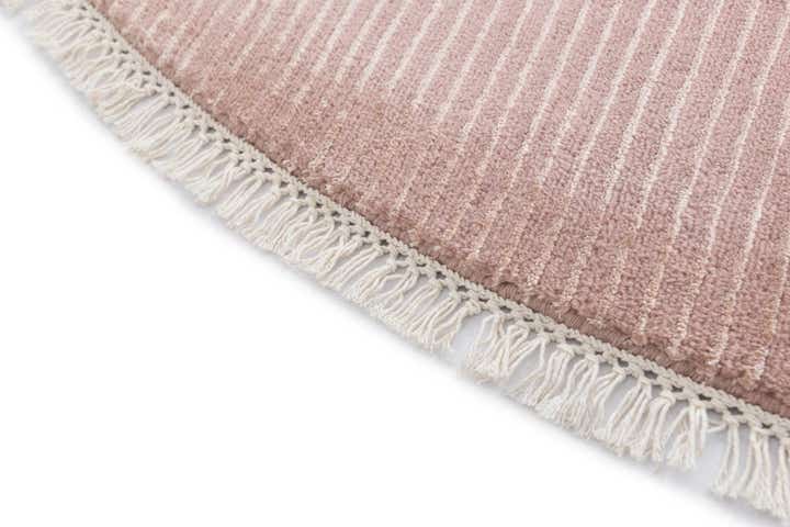 6' 8 x 6' 8 Hand Knotted Darya Wool Round Rug