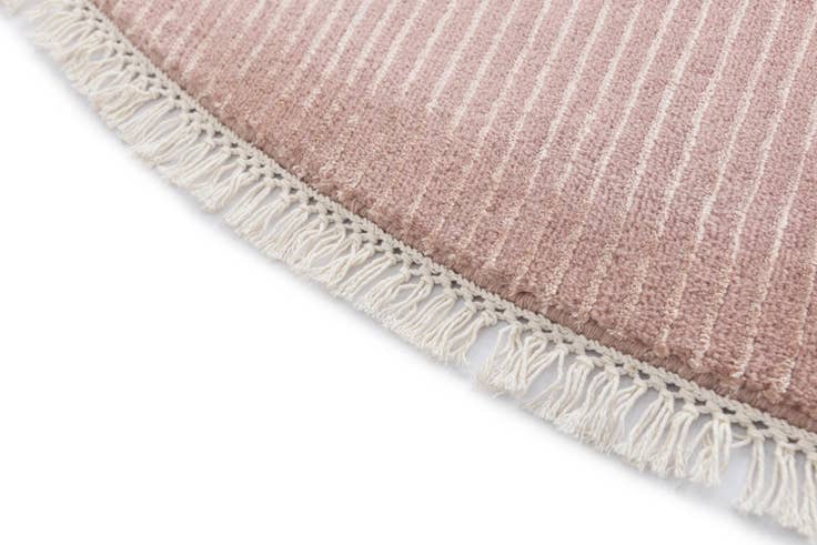 Detail image of 6' 8 x 6' 8 Hand Knotted Darya Wool Round Rug