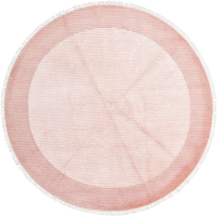 6' 8 x 6' 8 Hand Knotted Darya Wool Round Rug