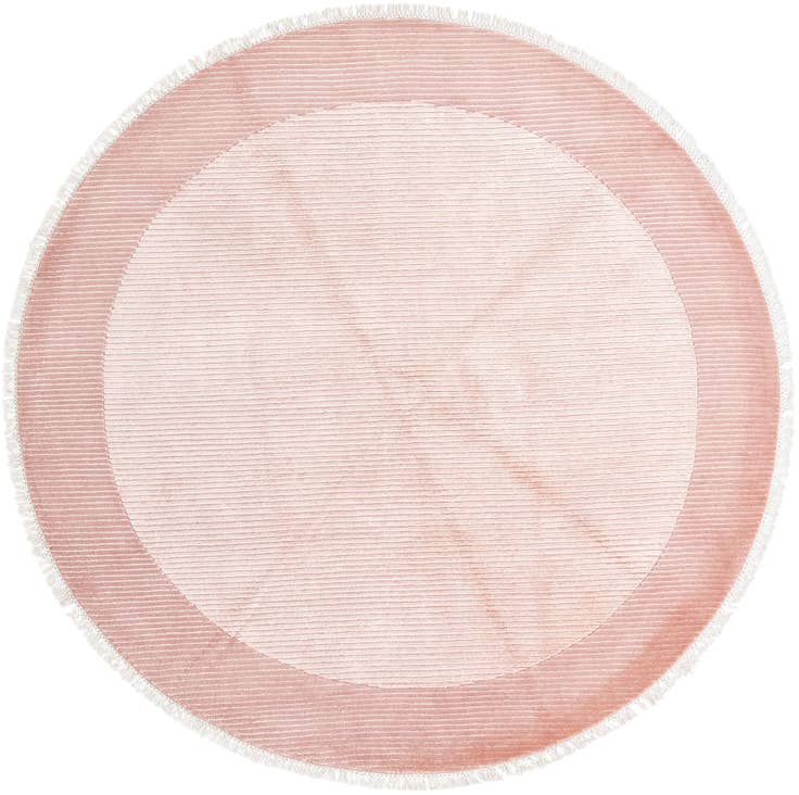 Detail image of 6' 8 x 6' 8 Hand Knotted Darya Wool Round Rug
