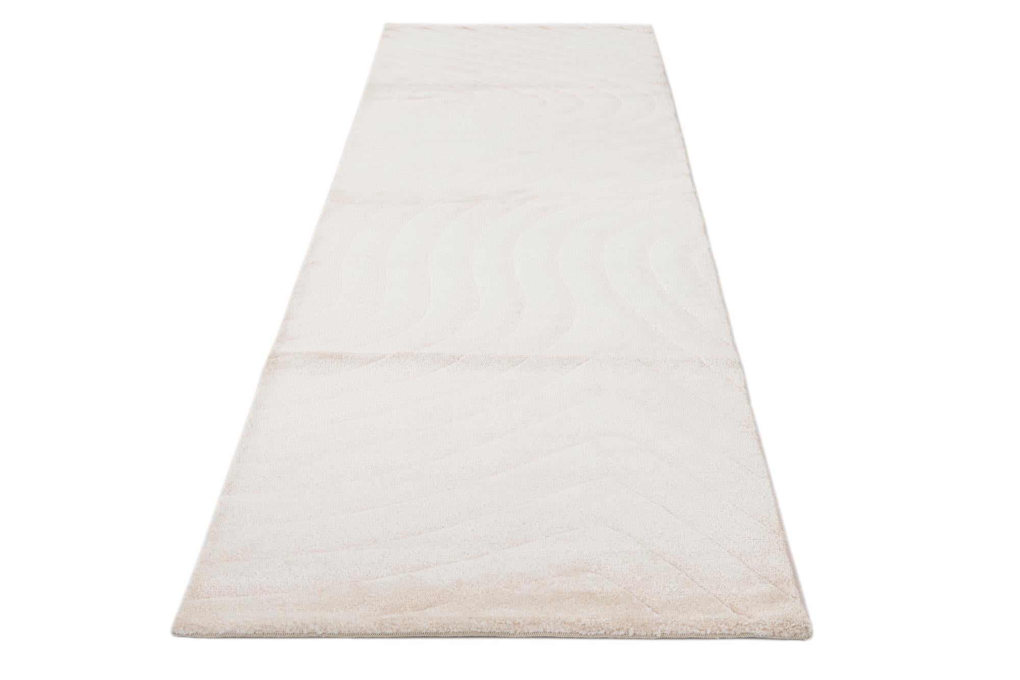 2' 8 x 9' 10 Hand Knotted Darya Wool Runner Rug