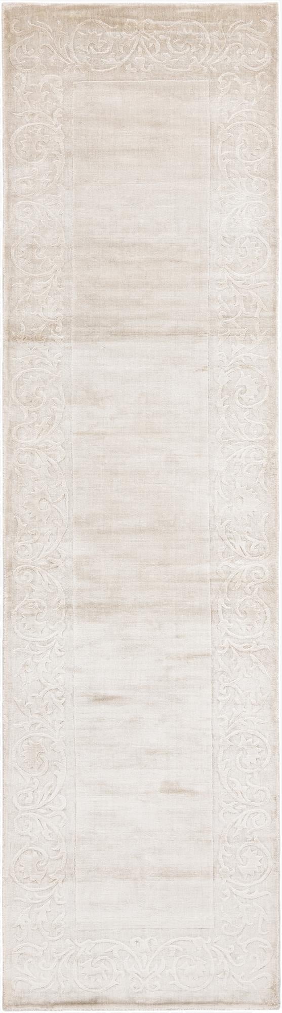 2' 7 x 9' 9  Hand Knotted Darya Wool Runner Rug