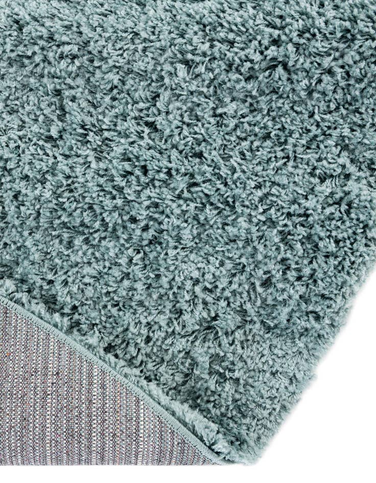 Detail image of 7' 10 x 10' Solid Shag Oval Rug