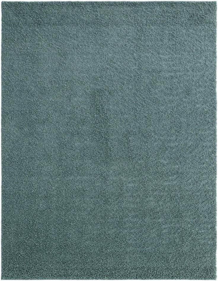 Detail image of 9' 10 x 14' Comfort Solid Shag Rug