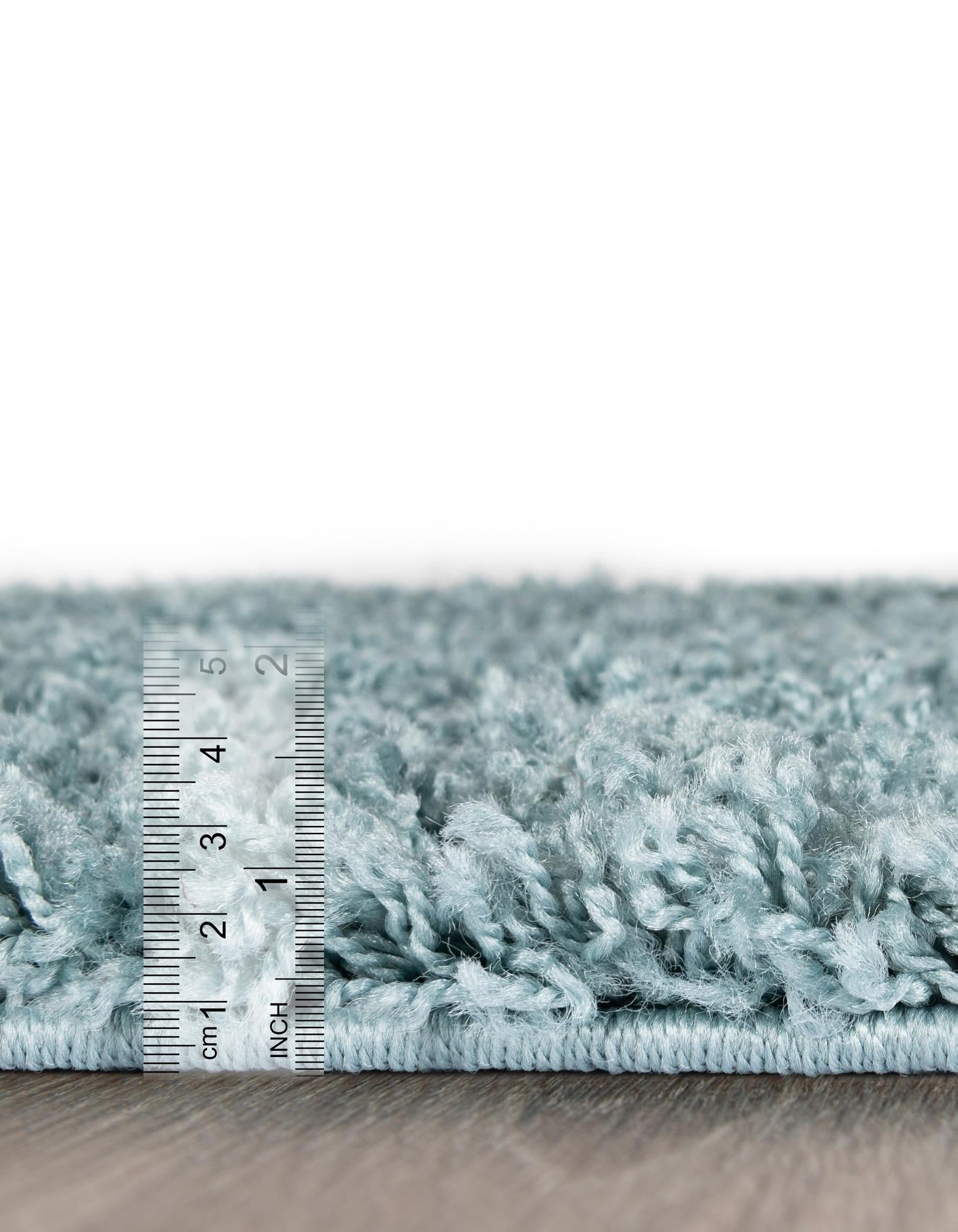 7' 10 x 7' 10 Solid Shag Round Rug