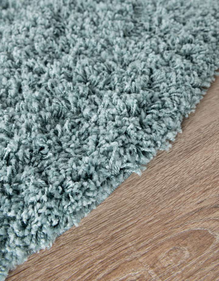 7' 10 x 7' 10 Solid Shag Round Rug