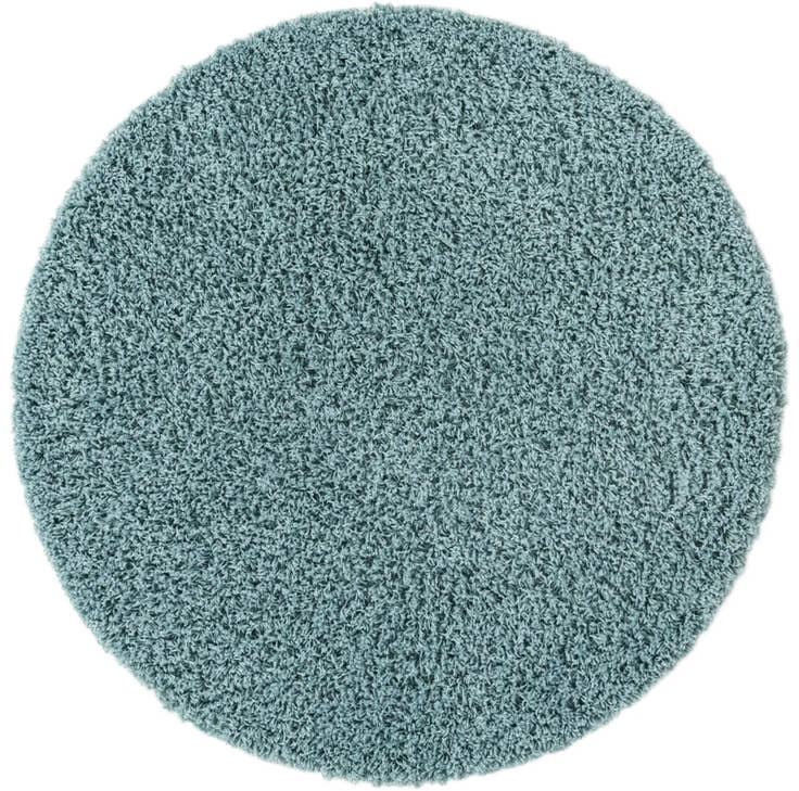 Detail image of 7' 10 x 7' 10 Solid Shag Round Rug