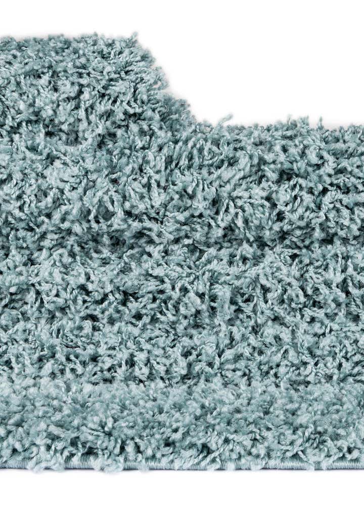 2' x 6' Solid Shag Runner Rug