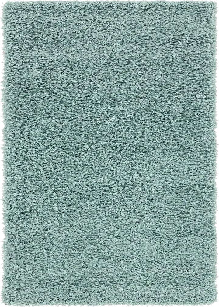 2' x 6' Solid Shag Runner Rug