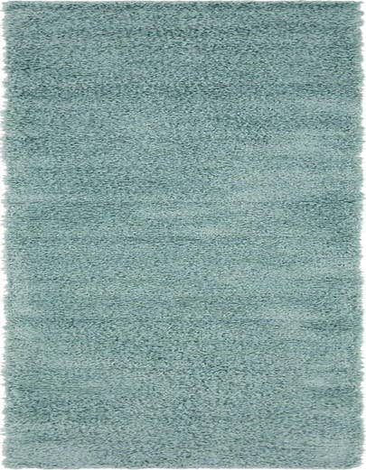 Detail image of 2' 7 x 13' Solid Shag Runner Rug