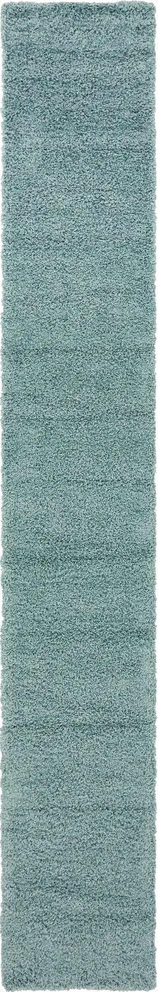 Primary image 2' 7 x 16' 5 Solid Shag Runner Rug